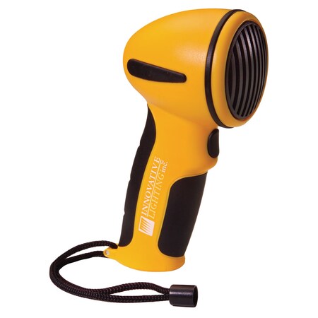 Innovative Lighting Hand Held Electronic Horn Yellow 545-2010-7